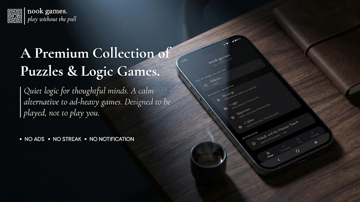 nook - offline games & puzzles screenshot