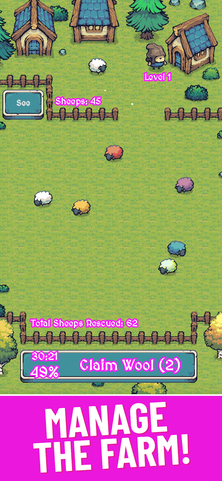 Sheep Block Puzzle: Rescue screenshot