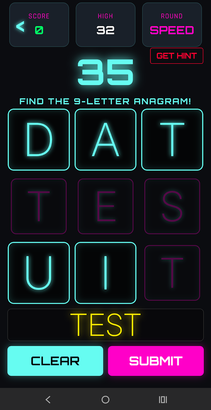 WORD GRAB screenshot