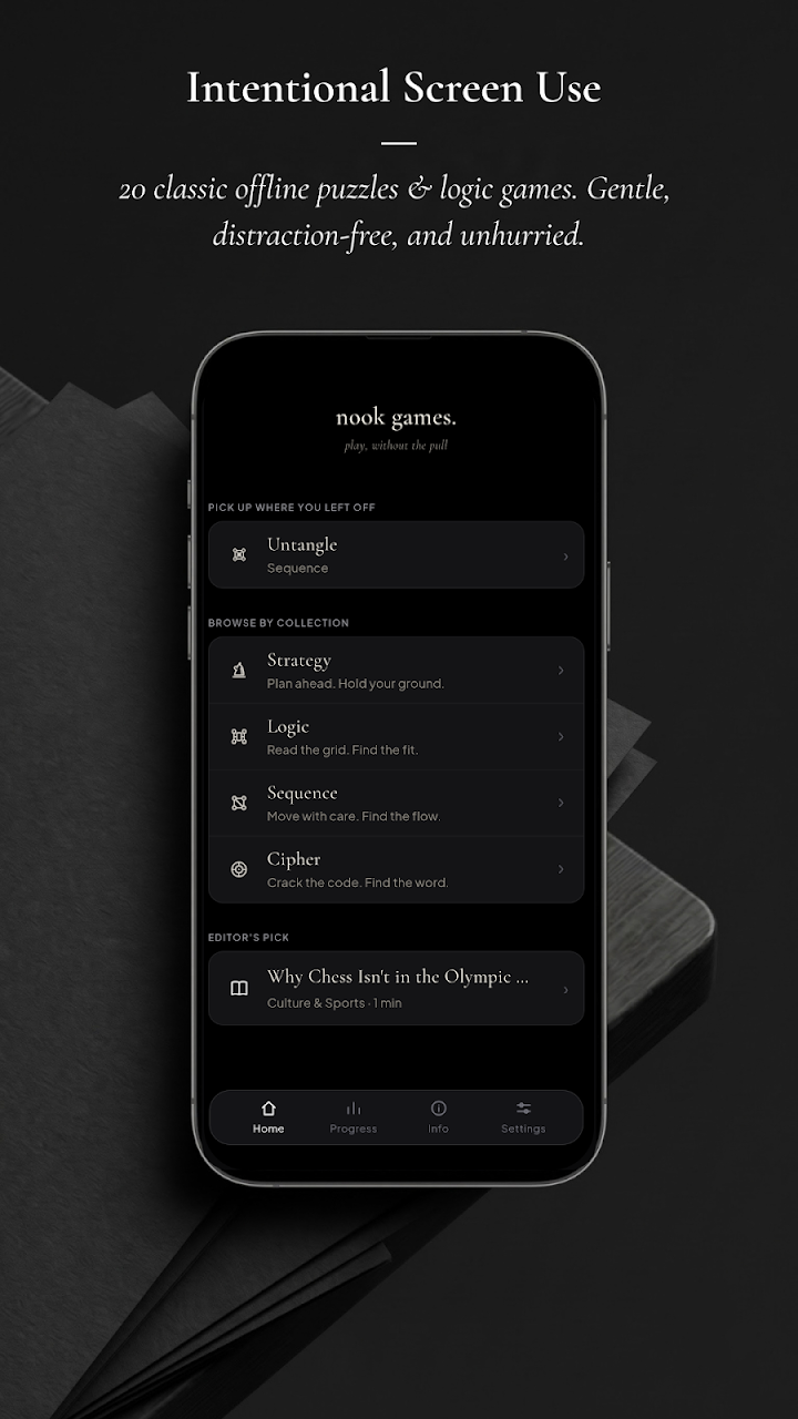 nook - offline games & puzzles screenshot