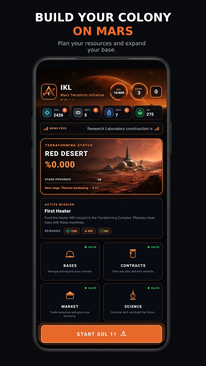 GENESIS: MARS screenshot