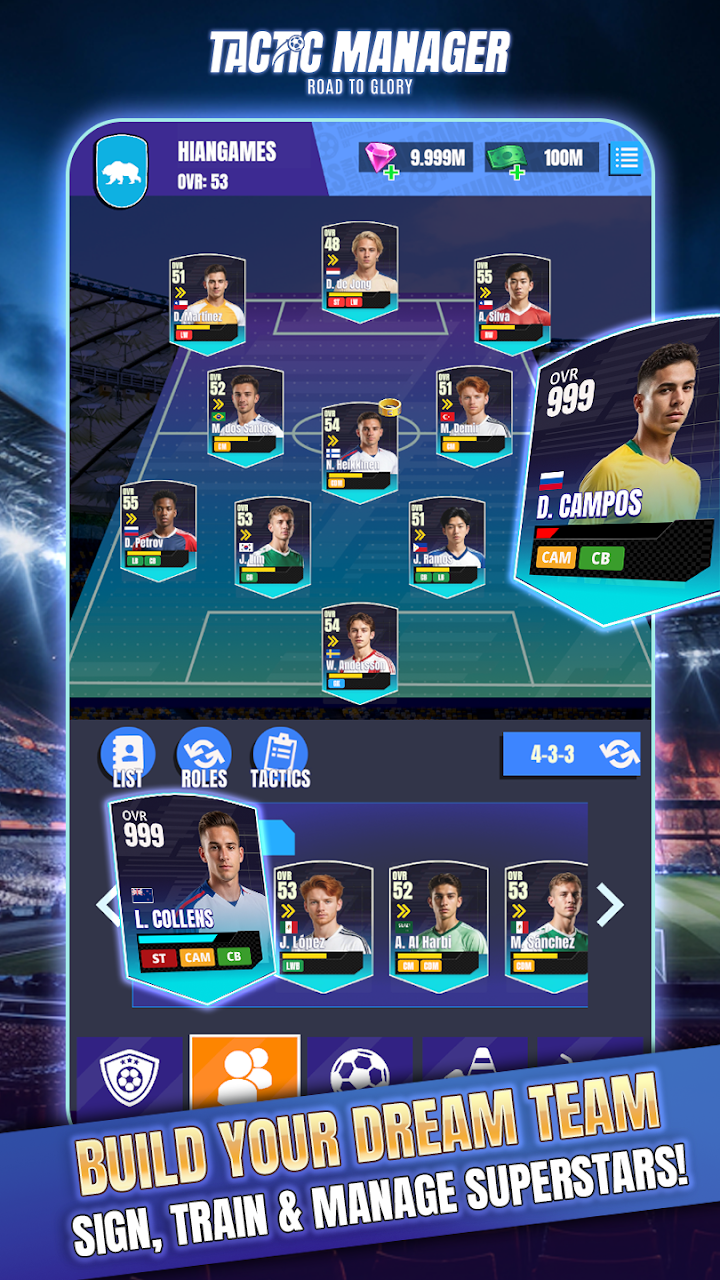 Tactic Manager: Road To Glory screenshot